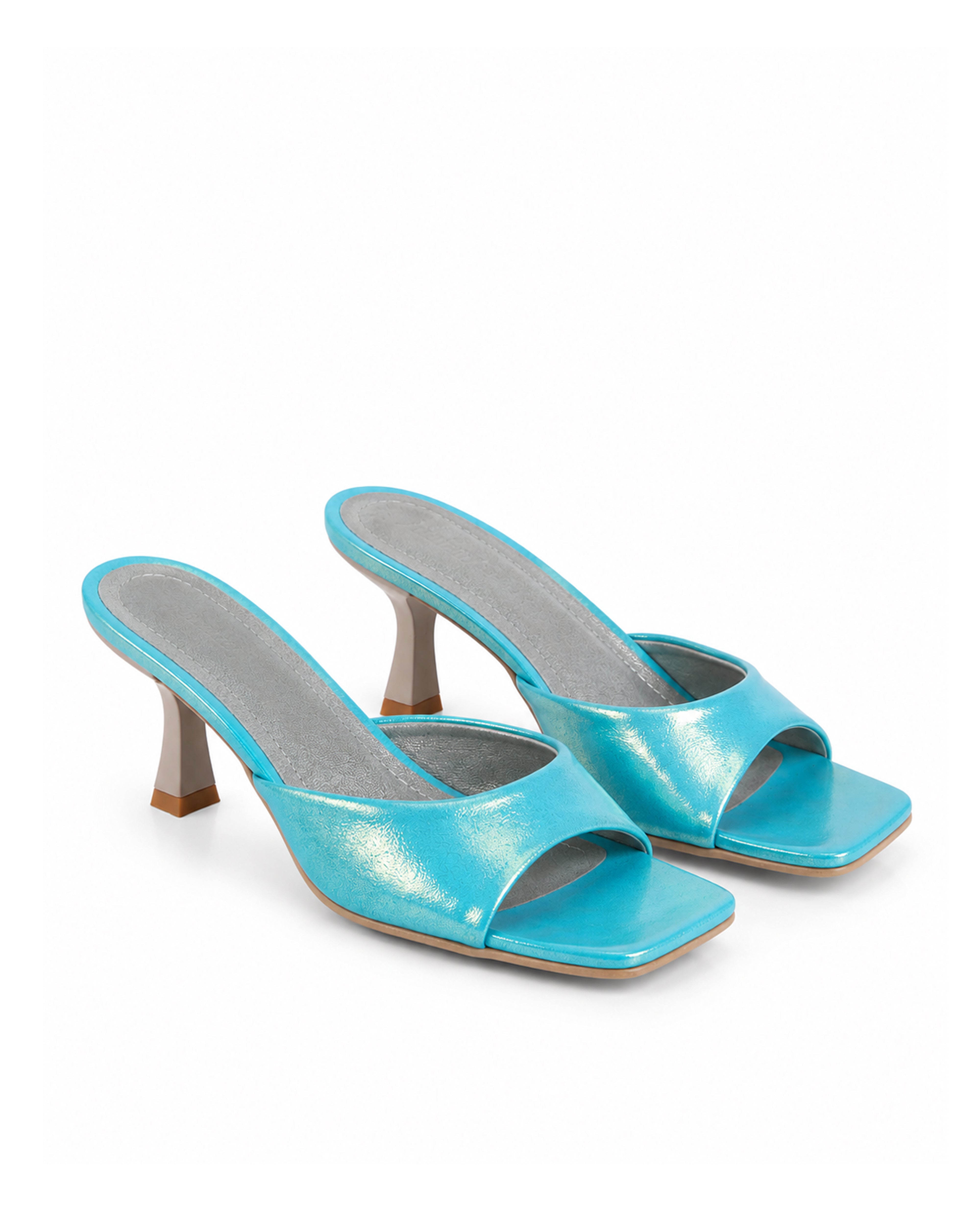 CARRIE's MULES AQUAMARINE