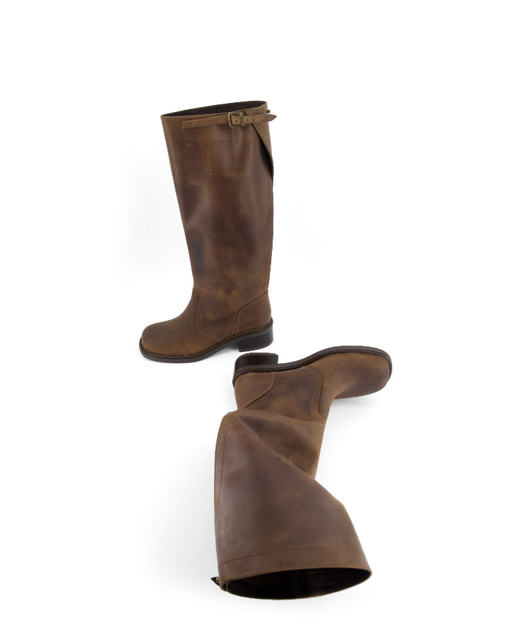 AnnK /aenk:ei/ BOOTS TAN