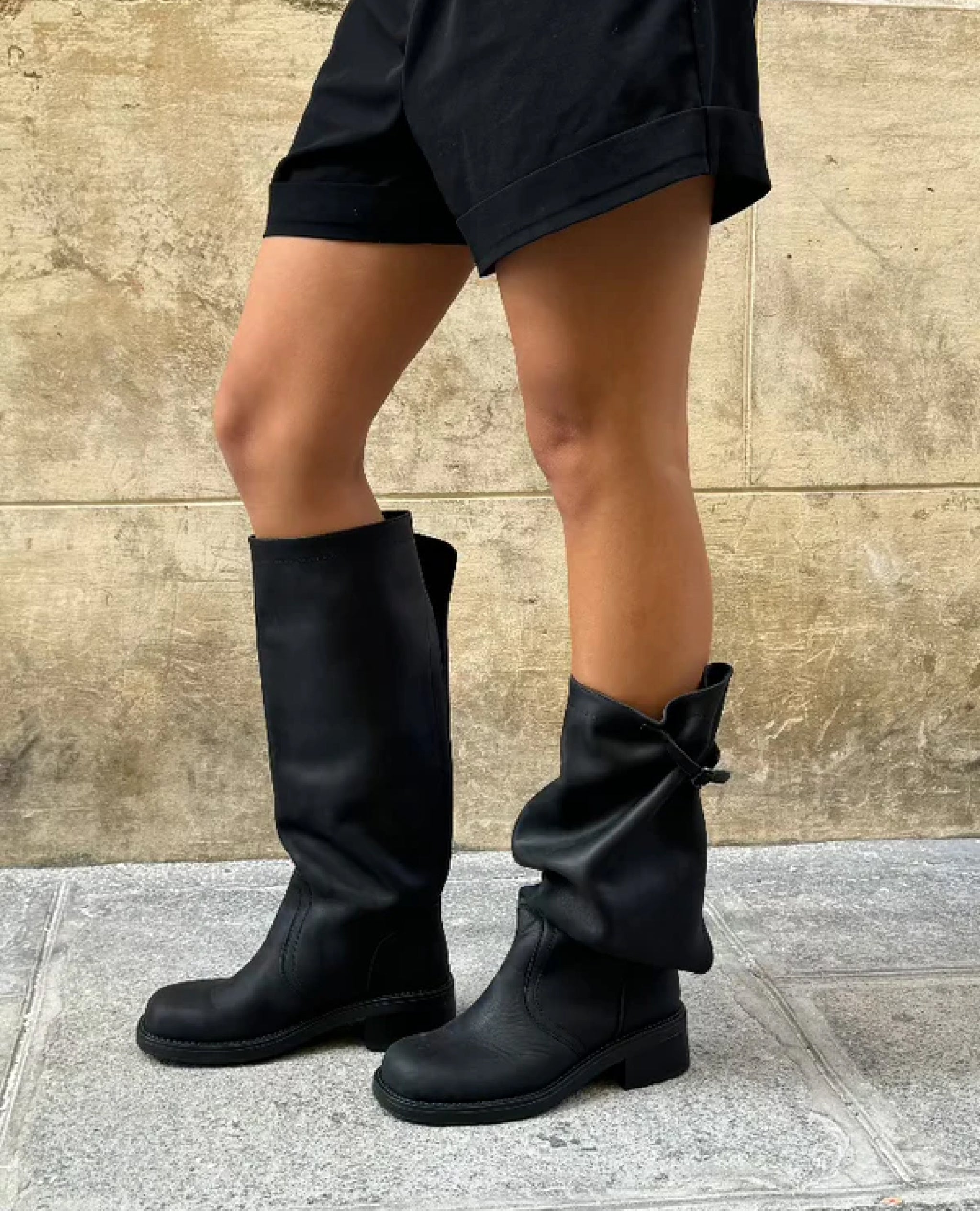 Transformable Black Boots