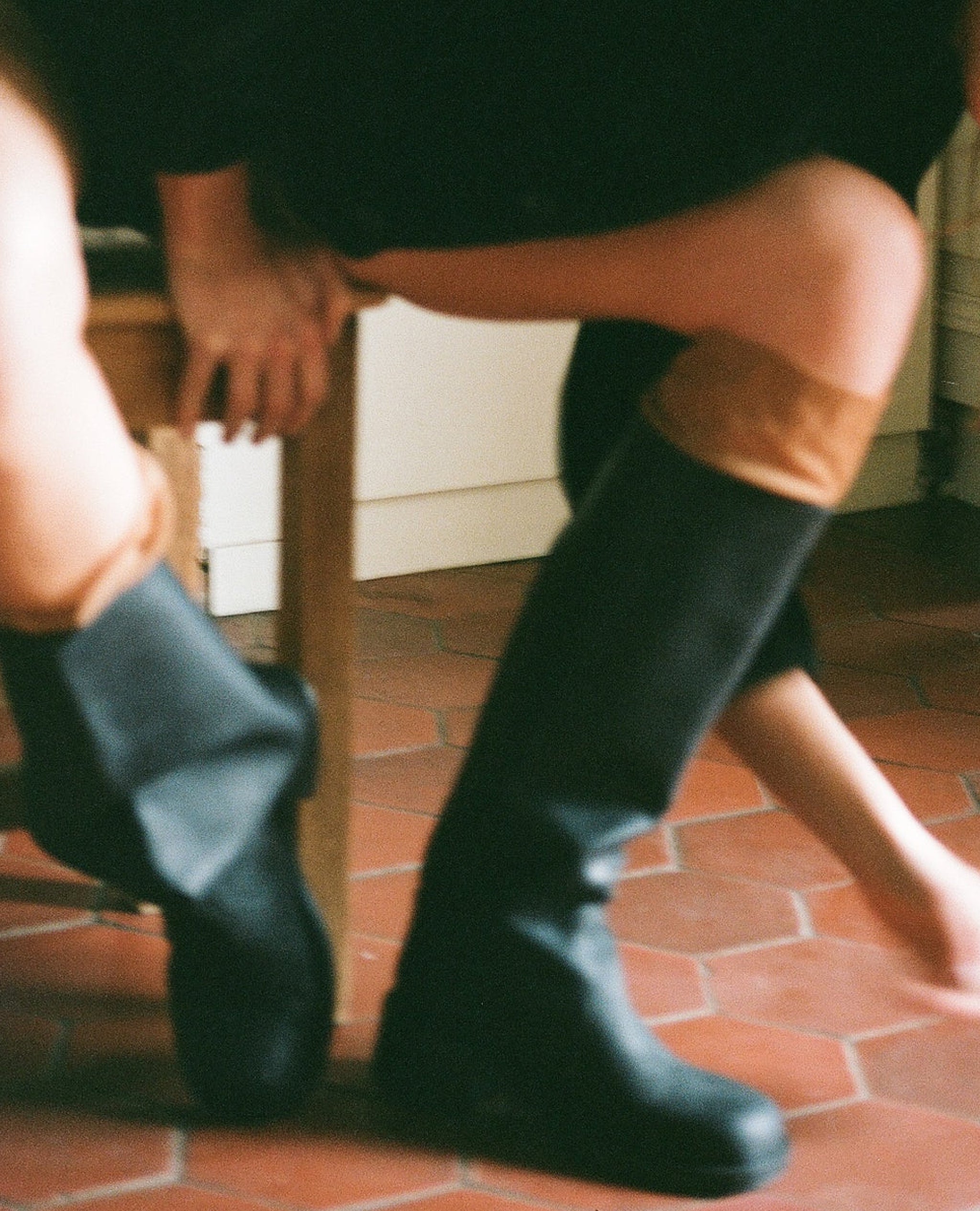Transformable Black Boots