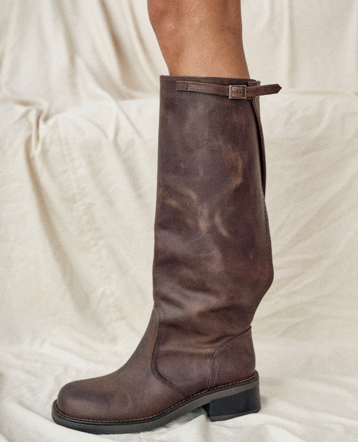 Transformable Brown Boots