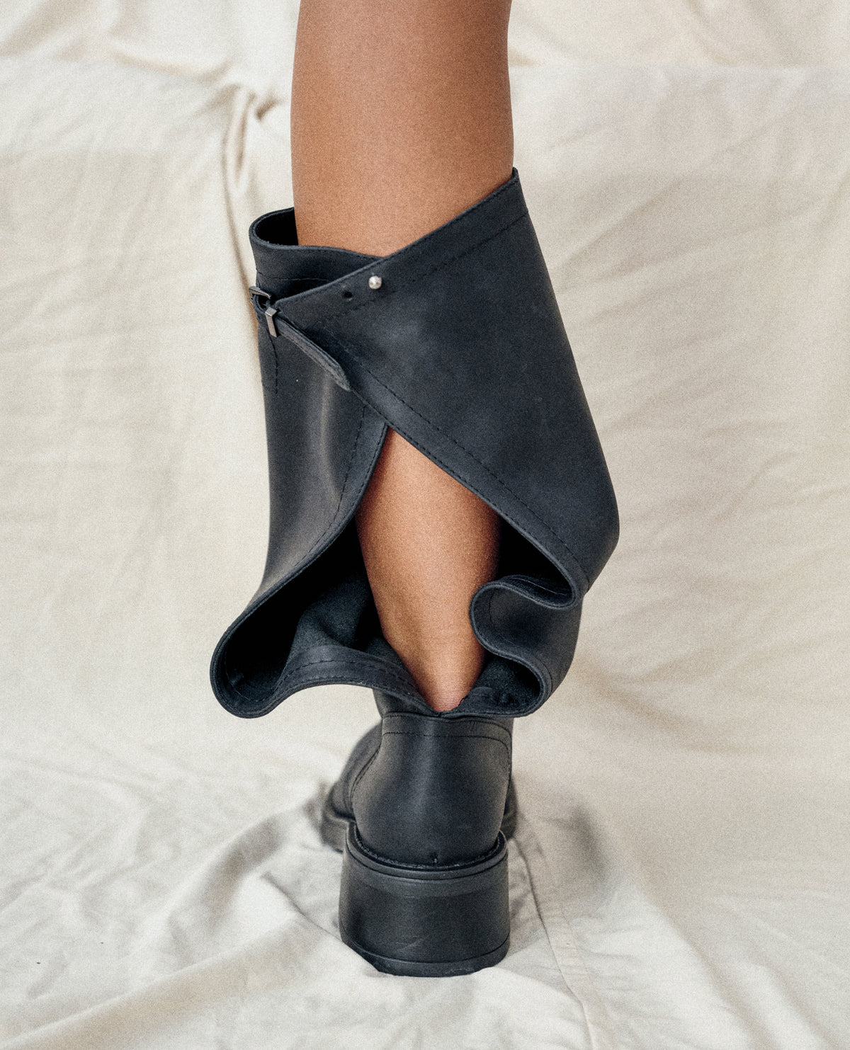 Transformable Black Boots