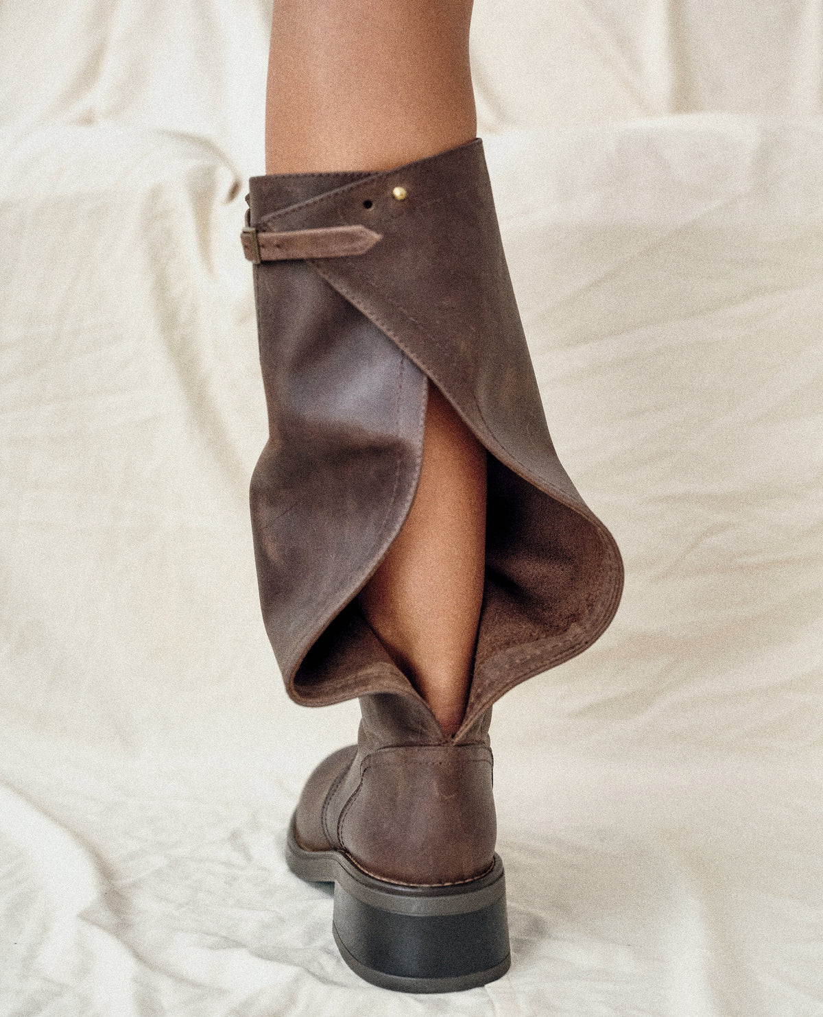 Transformable Brown Boots