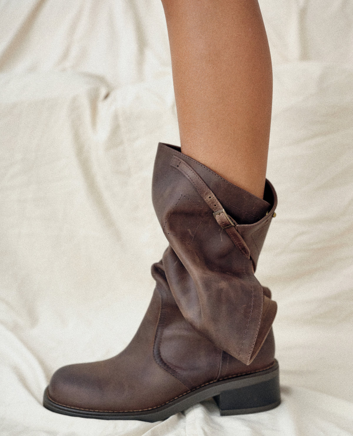 Transformable Brown Boots