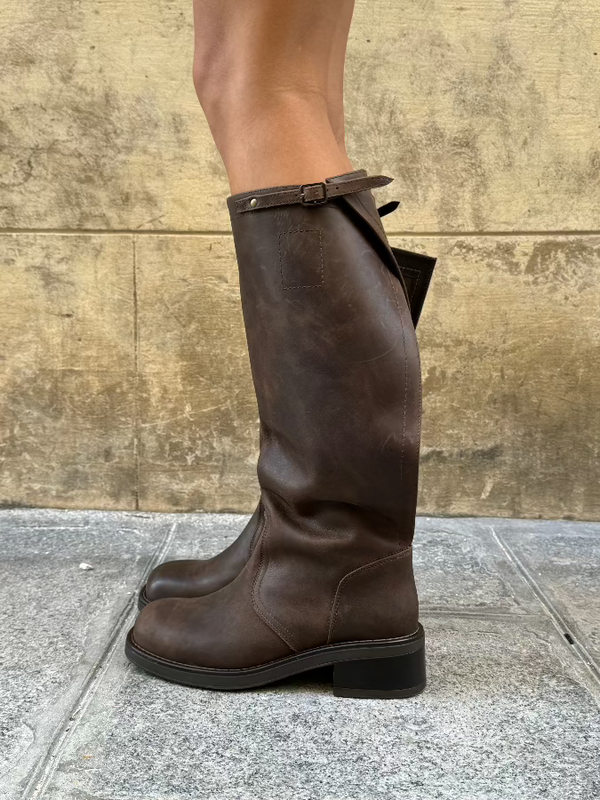 AnnK /aenk:ei/ Brown Boots