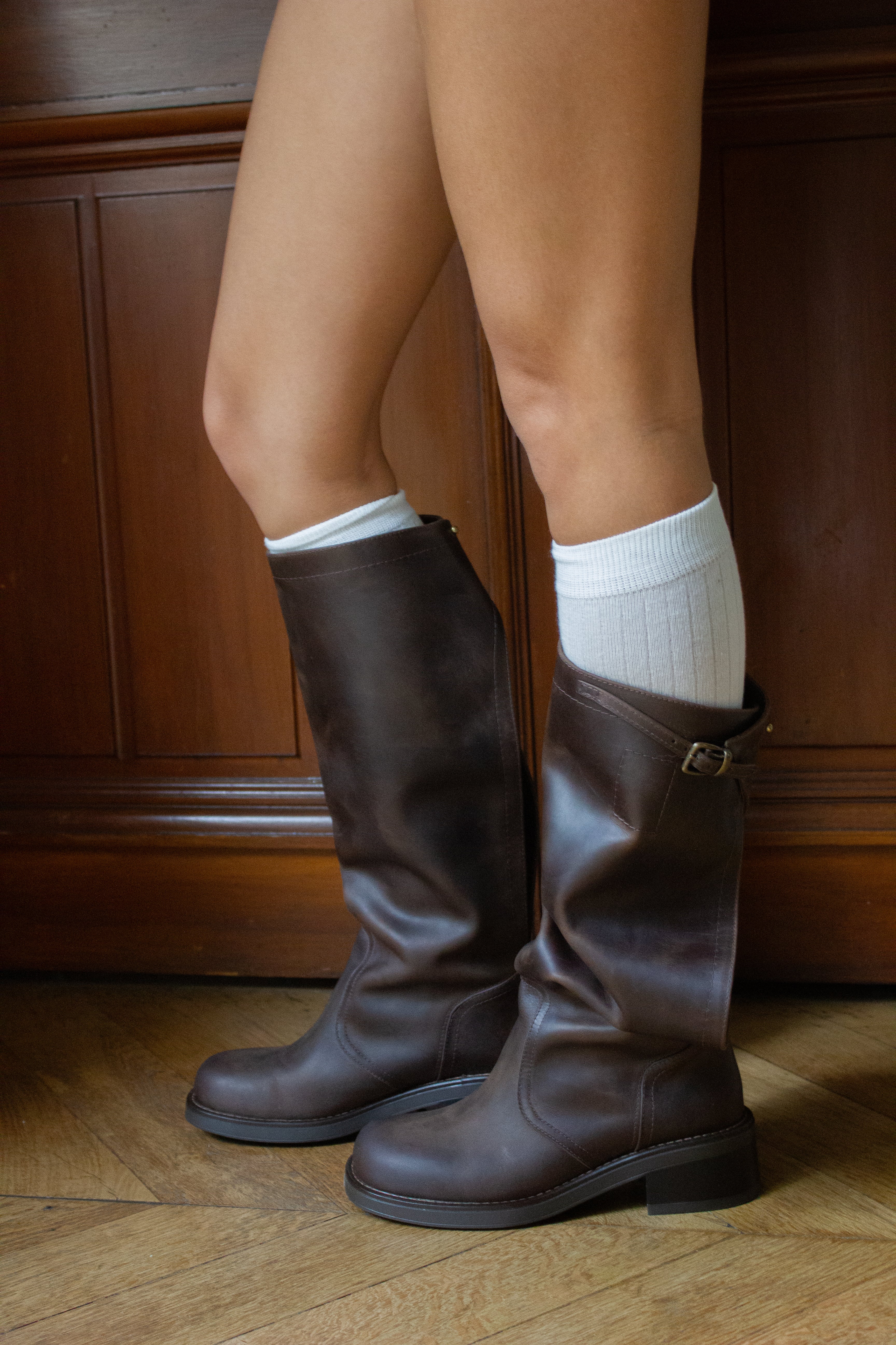 Transformable Brown Boots