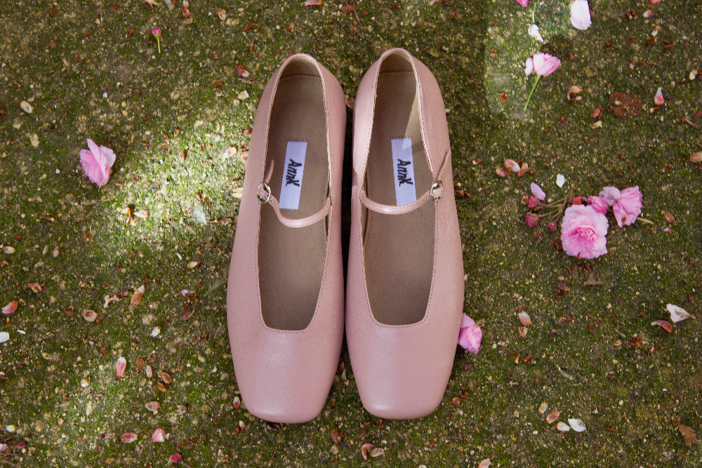 annk ballet flats in pink